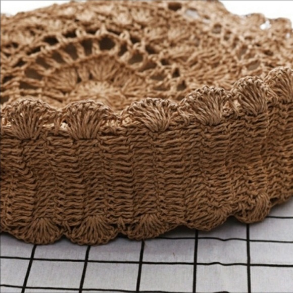 Last One Restocked Veracruz Boho Round Woven Tote - Picture 3 of 4